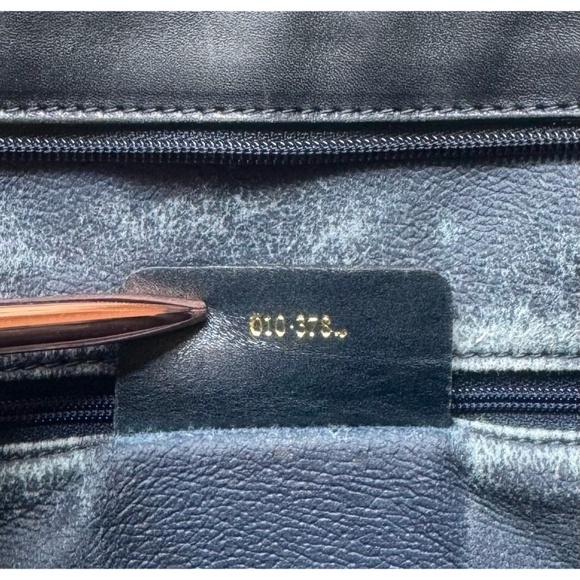 Rare Authentic Vintage Gucci Ophidia Web Monogram Canvas Black Leather Tote Bag - Picture 8 of 12